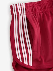 Červená - Kraťasy adidas Originals Sprinter s tenkými pruhy - Obrázek 6 z 7