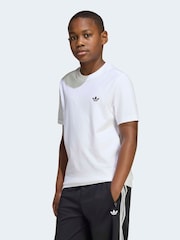 adidas Originals White Regular T-Shirt - Image 1 of 7