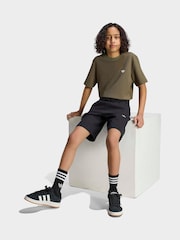adidas Originals Black Waffle Shorts - Image 3 of 7