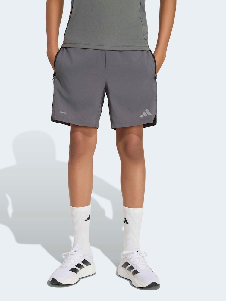 adidas Grey Tech Climacool Shorts - Image 1 of 6