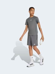 adidas Grey Tech Climacool Shorts - Image 3 of 6