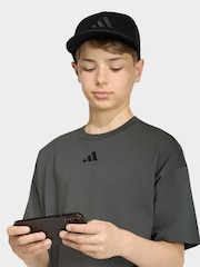 adidas Grey Essentials T-Shirt - Image 5 of 8