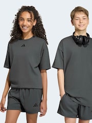 adidas Grey Essentials T-Shirt - Image 7 of 8