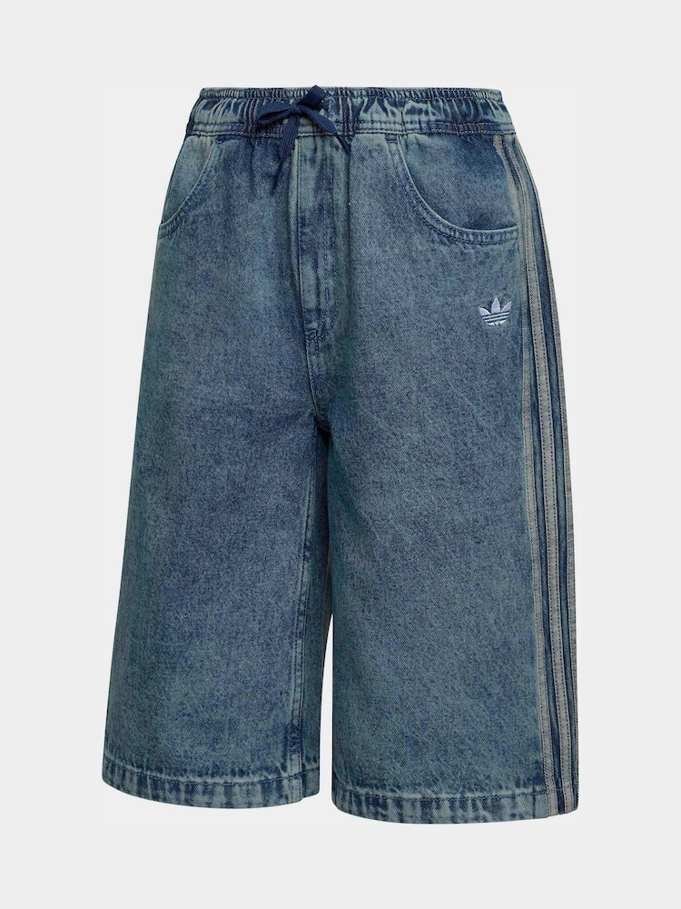 adidas Originals Blue LO Denim Shorts - Image 1 of 3 adidas Originals Blue LO Denim Shorts - Image 1 of 3