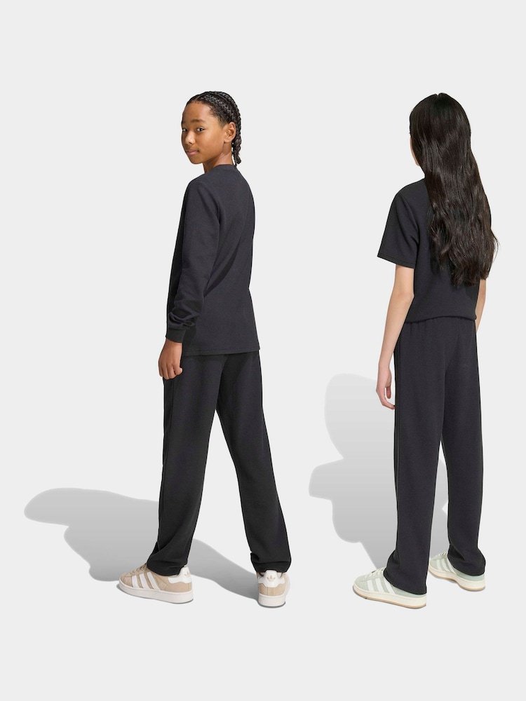 adidas Originals Black Waffle Joggers - Image 2 of 7