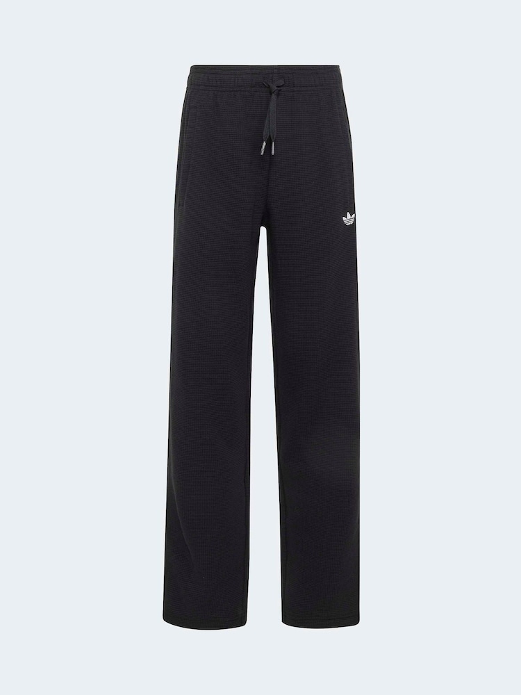 adidas Originals Black Waffle Joggers - Image 7 of 7