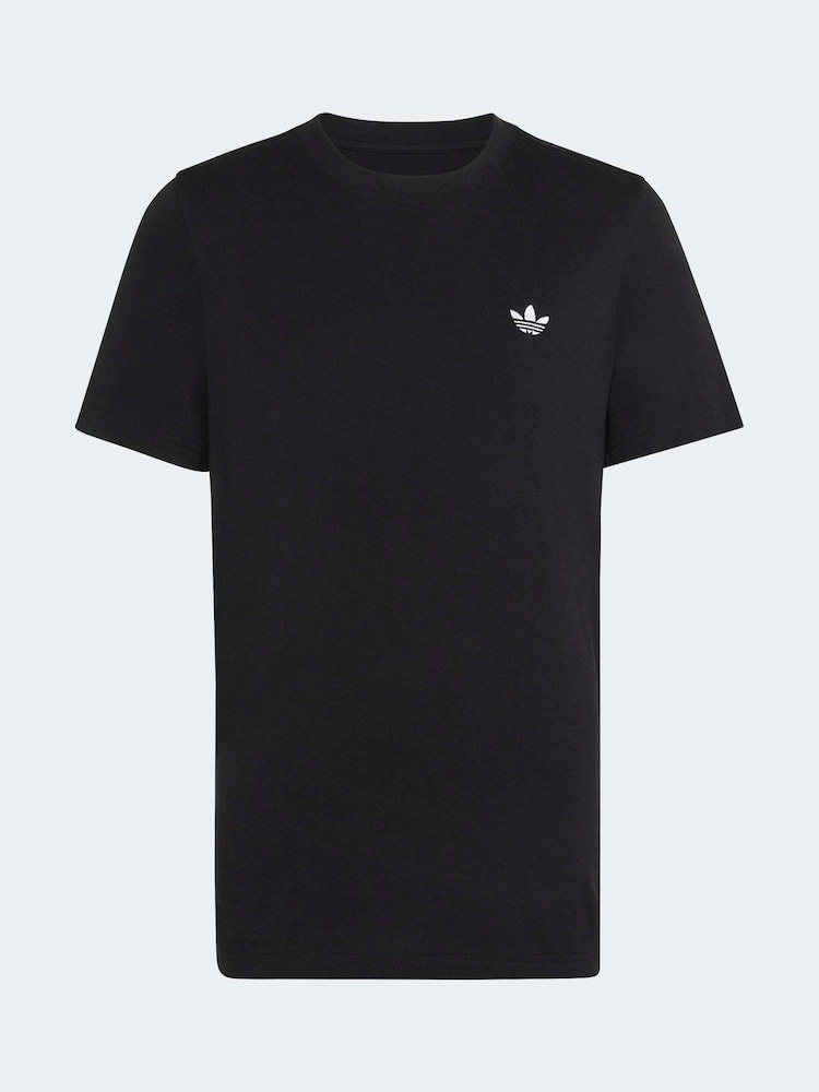 adidas Originals Black Regular T-Shirt - Image 8 of 8