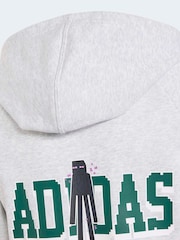 adidas Grey Minecraft Hoodie - Image 3 of 5