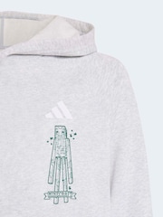 adidas Grey Minecraft Hoodie - Image 4 of 5