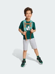 adidas Green LK MC T-Shirt and Short Set - Image 1 of 4