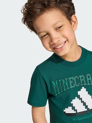adidas Green LK MC T-Shirt and Short Set - Image 4 of 4