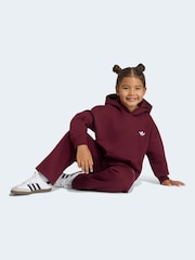adidas Originals Burgundy Red Hoodie & Joggers Set - Image 1 of 8