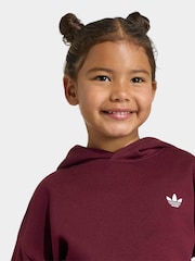 adidas Originals Burgundy Red Hoodie & Joggers Set - Image 4 of 8