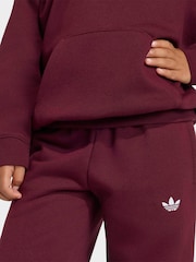 adidas Originals Burgundy Red Hoodie & Joggers Set - Image 5 of 8