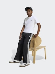 adidas Originals Black Firebird Loose Trousers - Image 3 of 8