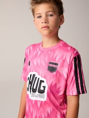 adidas Pink Fortnite T-Shirt - Image 3 of 5