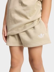 adidas Originals Brown Shorts and T-Shirt Set - Image 5 of 5