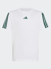 adidas White Essentials Kids T-Shirt - Image 1 of 5