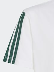 adidas White Essentials Kids T-Shirt - Image 4 of 5
