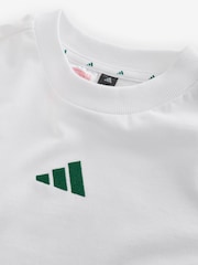 أبيض - تيشِرت للأطفال من تشكيلة Essentials من adidas - صورة 6 من 8