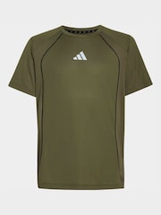 Зеленый - Футболка из хлопка adidas J-Tech Apparel - Изображение 1 1