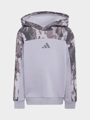 Morado - Conjunto de pantalones de chándal con capucha Seasonal Essentials de adidas - Imagen 5 de 6