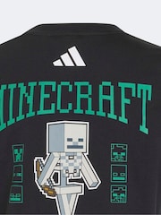 Черный - Футболка adidas Minecraft - Изображение 3 5