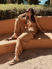 Stripes Fluid Balloon Trousers - Imagen 2 de 6