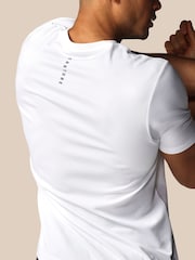 Castore White Ss Adapt T-Shirt - Image 3 of 8