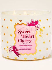 Bath & Body Works Sweetheart Cherry 3 Wick Candle 411g - Image 1 of 1