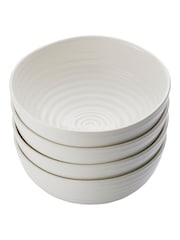 Sophie Conran Set of 4 White Porcelain Noodle Bowls - Image 4 of 4