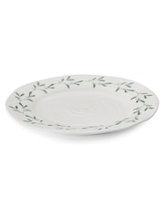 Sophie Conran Set of 4 White Porcelain Mistletoe Side Plates - Image 1 of 4
