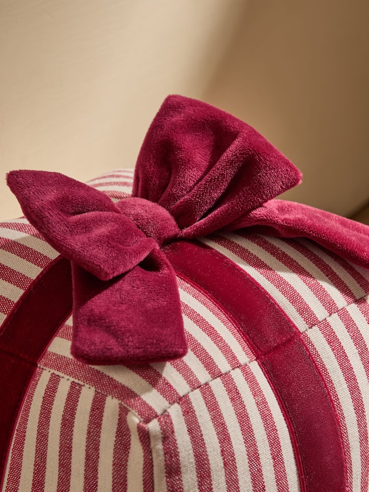 Red Christmas Present Doorstop - Image 2 of 4 Red Christmas Present Doorstop - Image 2 of 4