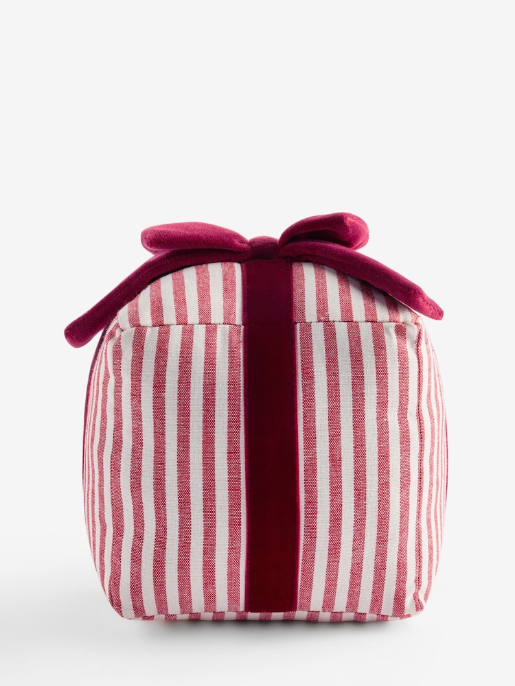 Red Christmas Present Doorstop - Image 4 of 4 Red Christmas Present Doorstop - Image 4 of 4
