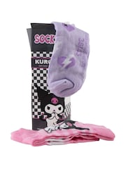 Peers Hardy Black Grnd Socks 3 Pack - Image 5 of 5