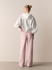 Pink Wide Leg Jeans - Image 3 of 8