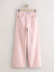 Pink Wide Leg Jeans - Image 6 of 8