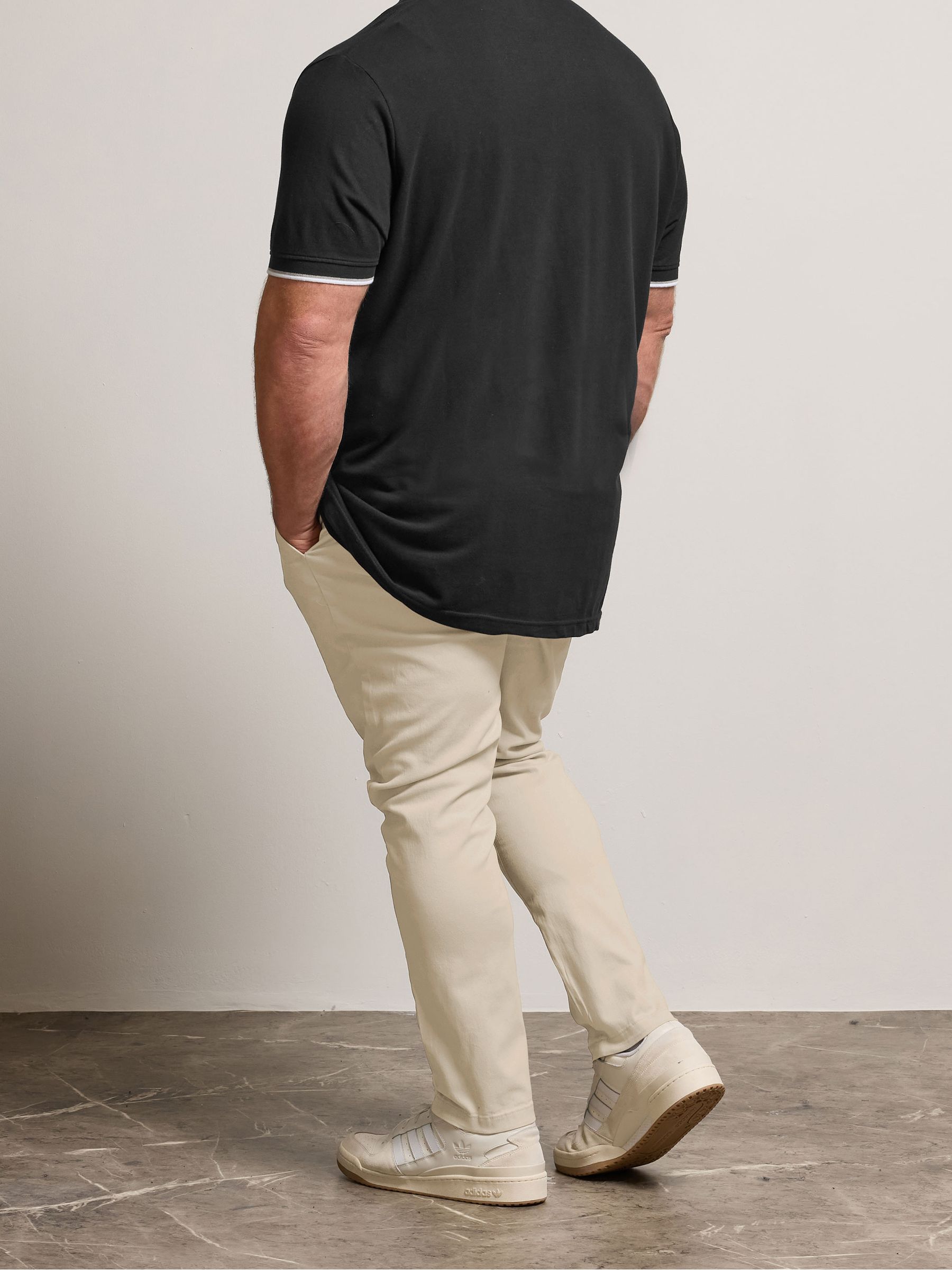 Buy BadRhino Big & Tall Brown Stretch Chinos from Next USA