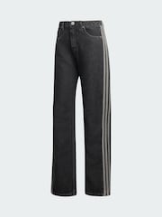 adidas Originals Black Denim Firebird Jeans - Image 5 of 5