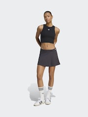 adidas Originals Black Tailored Pleated Mini Skirt - Image 4 of 7