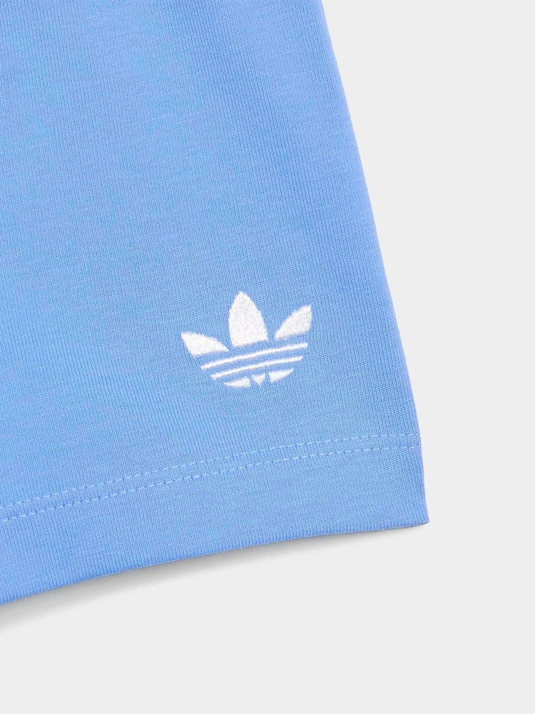 adidas originals Blue Shorts T-Shirt Set - Image 7 of 7