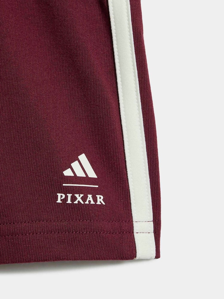 adidas Burgundy Red I DY TS Joggers SET - Image 6 of 6