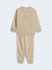 adidas Originals Brown Loose Crew Joggers Set - Image 2 of 7