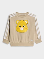adidas Originals Brown Loose Crew Joggers Set - Image 3 of 7