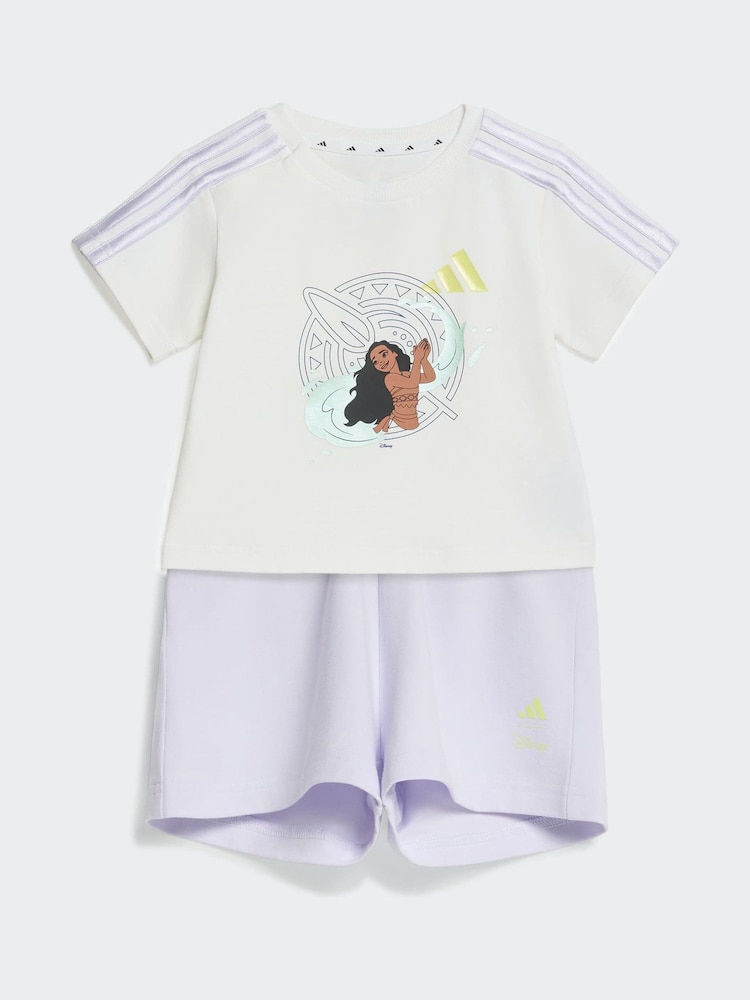 adidas Junior Knitted Top & Shorts Set - 画像 1 / 7