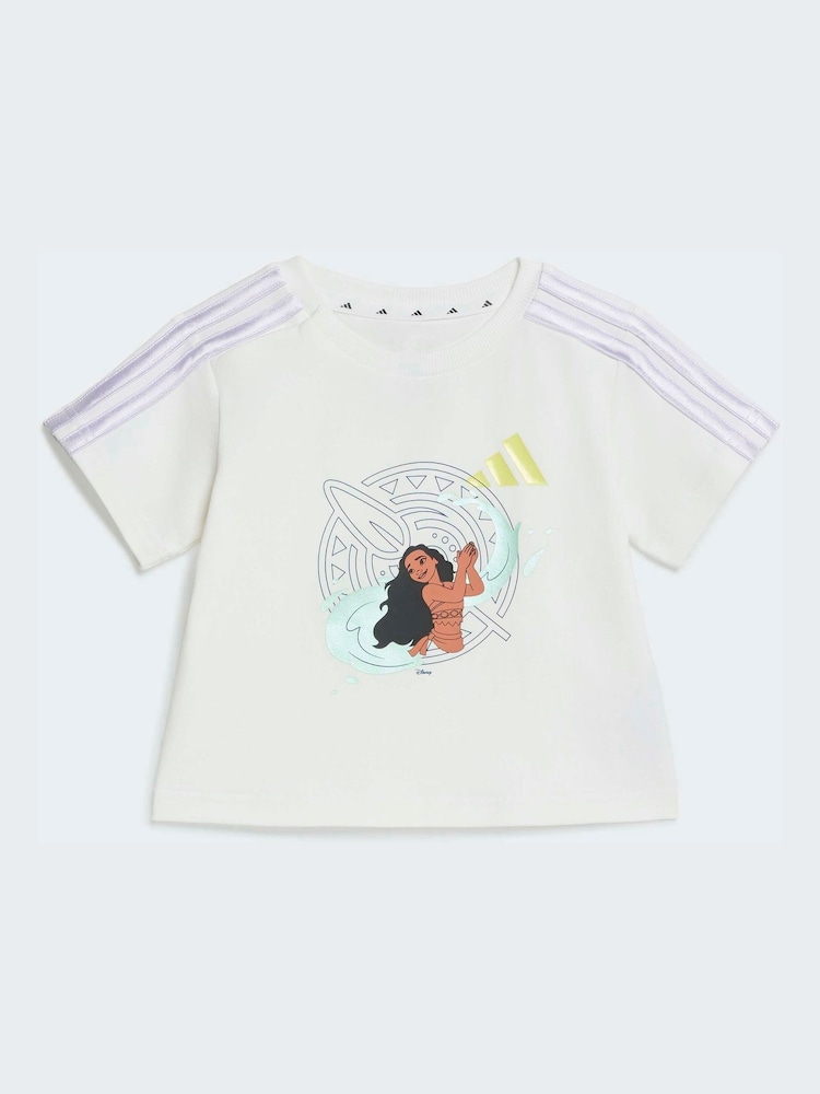 adidas Junior Knitted Top & Shorts Set - 画像 2 / 7