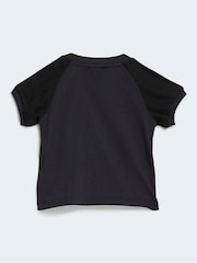 adidas Originals Black Crochet T-Shirt and Flare Leggings Set - Image 7 of 7