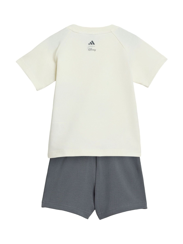 adidas White Adidas Disney Mickey Mouse T-Shirt Set - Image 2 of 6