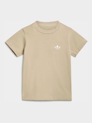 adidas Originals Brown Short T-Shirt Set - Image 2 of 7