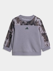 adidas Seasonal Essentials Camo Fleece Infants Joggers - Obraz 2 z 6